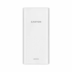 Повербанк Canyon 20000mAh (CNE-CPB2001W) White - фото Повербанк Canyon 20000mAh (CNE-CPB2001W) White