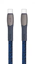 Кабель RivaCase USB Type-C - Type-C 60w 3a 1.2м PD сable Blue (PS6105 BL12) - фото Кабель RivaCase USB Type-C - Type-C 60w 3a 1.2м PD сable Blue (PS6105 BL12)
