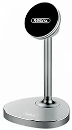 Настольный держатель Remax RM-C33 Silver - фото Настольный держатель Remax RM-C33 Silver