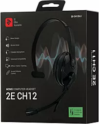Навушники 2E CH12 Mono Black (2E-CH12MJ) - мініатюра 8