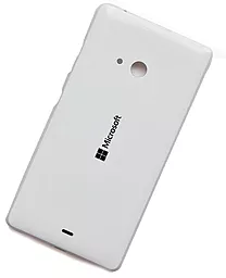 Задняя крышка корпуса Microsoft (Nokia) Lumia 540 (RM-1141) White - фото Задняя крышка корпуса Microsoft (Nokia) Lumia 540 (RM-1141) White