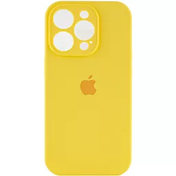 {"ru": "Чехол", "uk": "Чохол"} Silicone Case Full Camera для Apple iPhone 13 Pro Yellow