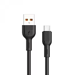 Кабель USB SkyDolphin S03T USB to Type-C Black (USB-000418)