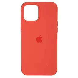 Чехол Silicone Case Full для Apple iPhone 12 Pro Max Pink Citrus