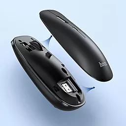 Комп'ютерна мишка Hoco GM15 Black - мініатюра 6 Комп'ютерна мишка Hoco GM15 Black - мініатюра 6