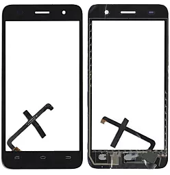 Сенсор (тачскрин) Lenovo S858T Black - фото Сенсор (тачскрин) Lenovo S858T Black
