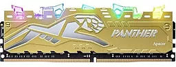Оперативная память Apacer 8GB DDR4 3200MHz Panther Rage RGB Silver-Golden (EK.08G21.GJM)