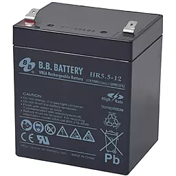 Аккумуляторная батарея BB Battery 12V 5.5Ah (HRC 5.5-12/T2)
