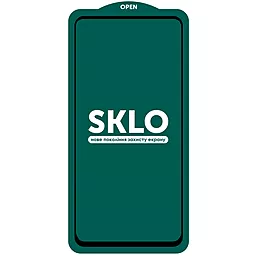 Защитное стекло SKLO 5D Full Glue для Samsung Galaxy A21, A21s Black