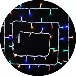Гирлянда внешняя DELUX STRING 100 LED мульти (90012974)