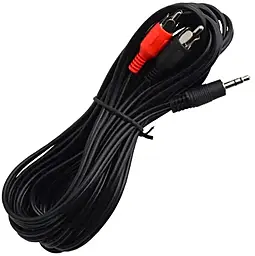 Аудио кабель EasyLife Aux mini Jack 3.5 мм - 2xRCA M/M сable 5 м black