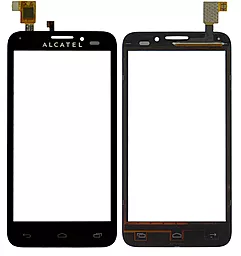 Сенсор (тачскрин) Alcatel One Touch 7025D Snap Black
