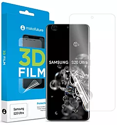 Захисна плівка MakeFuture 3D Samsung Galaxy S20 Ultra Clear (MFT-SS20U)