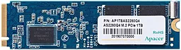 SSD Накопитель Apacer AS2280Q4 1 TB M.2 2280 (AP1TBAS2280Q4-1) - фото SSD Накопитель Apacer AS2280Q4 1 TB M.2 2280 (AP1TBAS2280Q4-1)