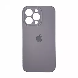 Чохол Silicone Case Full Camera for Apple IPhone 14 Pro Max lavander grey