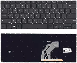 Клавіатура для ноутбуку HP ProBook 430 G6, 430 G7 без рамки Black