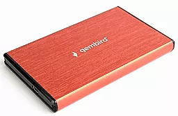 Кишеня для HDD Gembird 2.5" USB3.0 (EE2-U3S-3-R) Red - мініатюра 3