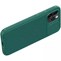 Чехол Nillkin Camshield (шторка на камеру) для Apple iPhone 13 Pro (6.1") Зеленый / Dark Green - миниатюра 2