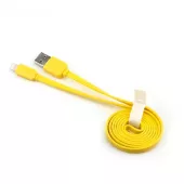 Кабель USB Baseus Lightning String flat Yellow - миниатюра 2