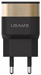 Сетевое зарядное устройство Usams US-CC021 1USB (2A) EU Black