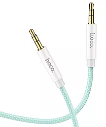 Аудіо кабель Hoco UPA19 AUX mini Jack 3.5mm M/M Cable 1 м green