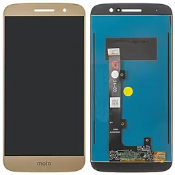Дисплей Motorola Moto M (XT1662, XT1663) с тачскрином, Gold