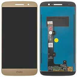 Дисплей Motorola Moto M (XT1662, XT1663) с тачскрином, Gold - фото Дисплей Motorola Moto M (XT1662, XT1663) с тачскрином, Gold