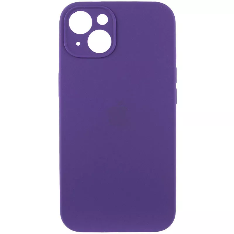 Чехол Silicone Case Full Camera для Apple iPhone 15 Amethyst - фото 1