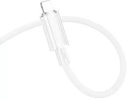 Кабель Borofone BX112 Lemon USB-A - Lightning 12w 2.4a 1м cable White - фото Кабель Borofone BX112 Lemon USB-A - Lightning 12w 2.4a 1м cable White
