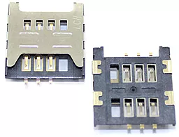 Коннектор SIM-карты Samsung E1200i, E1202i Original