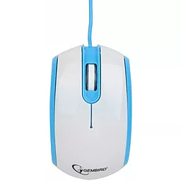 Компьютерная мышка Gembird MUS-105-B Blue - фото Компьютерная мышка Gembird MUS-105-B Blue