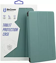 Чехол для планшета BeCover Smart Samsung Galaxy Tab A7 10.4 SM-T500 2020 Dark Green (705609) - фото Чехол для планшета BeCover Smart Samsung Galaxy Tab A7 10.4 SM-T500 2020 Dark Green (705609)