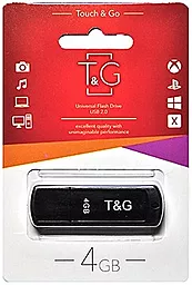 Флешка T&G Vega 121 4GB (TG121-4GBBK) Black - фото Флешка T&G Vega 121 4GB (TG121-4GBBK) Black