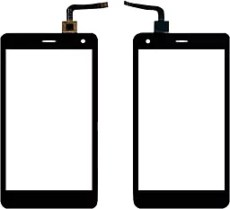 Сенсор (тачскрин) ZTE Blade L3 (#T120500E1V1.1) Black - фото Сенсор (тачскрин) ZTE Blade L3 (#T120500E1V1.1) Black