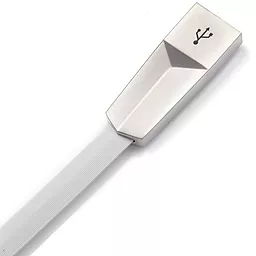 Кабель USB Hoco X4 Zinc Alloy USB Type-C Cable 1.2M White - миниатюра 3