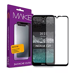 Защитное стекло MAKE для Nokia C21 (MGF-NC21)