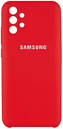 Чехол Epik Silicone Cover Full Camera (AAA) Samsung A325 Galaxy A32 Red