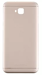 Задняя крышка корпуса Asus ZenFone 4 Selfie ZD553KL со стеклом камеры Original Gold - фото Задняя крышка корпуса Asus ZenFone 4 Selfie ZD553KL со стеклом камеры Original Gold