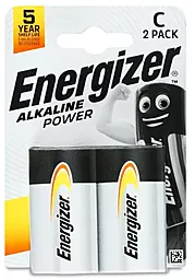 Батарейки Energizer C Power / LR14 Alkaline 1.5V 2шт - фото Батарейки Energizer C Power / LR14 Alkaline 1.5V 2шт