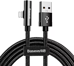 Кабель USB Baseus Rhythm Bent Audio Connector and Charging Port 1.2M Lightning Cable  Black (CALLD-B01)