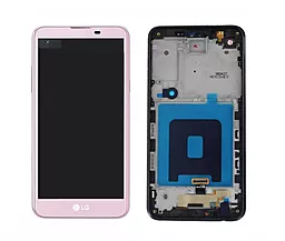 Дисплей LG X Screen, X View (K500, K500n, F650K) с тачскрином и рамкой, оригинал, Pink - фото Дисплей LG X Screen, X View (K500, K500n, F650K) с тачскрином и рамкой, оригинал, Pink
