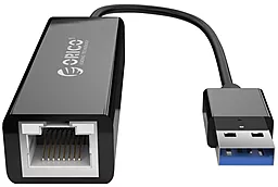 Мережева карта ORICO Ethernet USB 3.0 - RJ45 0.1 м Black (UTJ-U3-BK-BP) - мініатюра 3