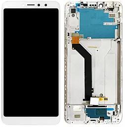 Дисплей Xiaomi Redmi S2, Redmi Y2 з тачскріном і рамкою, White