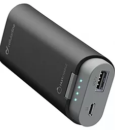 Повербанк CellularLine FreePower 5200 mAh Black (FREEP5200K) - фото Повербанк CellularLine FreePower 5200 mAh Black (FREEP5200K)