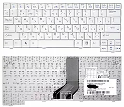 Клавіатура для ноутбуку LG X110, X120 White