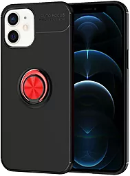 Чохол Deen ColorRing Apple iPhone 12 Mini Black/Red
