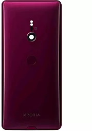 Задняя крышка корпуса Sony Xperia XZ3 (H9436 / H8416 / H9493) со стеклом камеры Bordeaux Red - фото Задняя крышка корпуса Sony Xperia XZ3 (H9436 / H8416 / H9493) со стеклом камеры Bordeaux Red