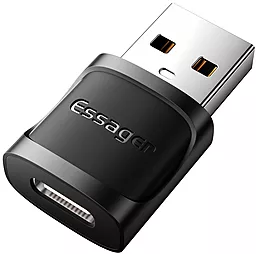 Адаптер-перехідник Essager Xuankong M-F USB 3.0 -> USB Type-C Grey (EZJCA-XL01)