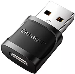 Адаптер-перехідник Essager Xuankong M-F USB 3.0 -> USB Type-C Grey (EZJCA-XL01) - фото Адаптер-перехідник Essager Xuankong M-F USB 3.0 -> USB Type-C Grey (EZJCA-XL01)