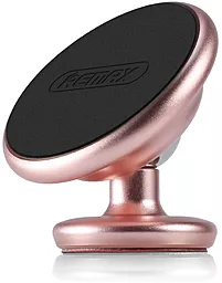 Держатель магнитный Remax Metal Holder RM-C29 Rose Gold - фото Держатель магнитный Remax Metal Holder RM-C29 Rose Gold